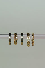 Chunky chain ring gold plated