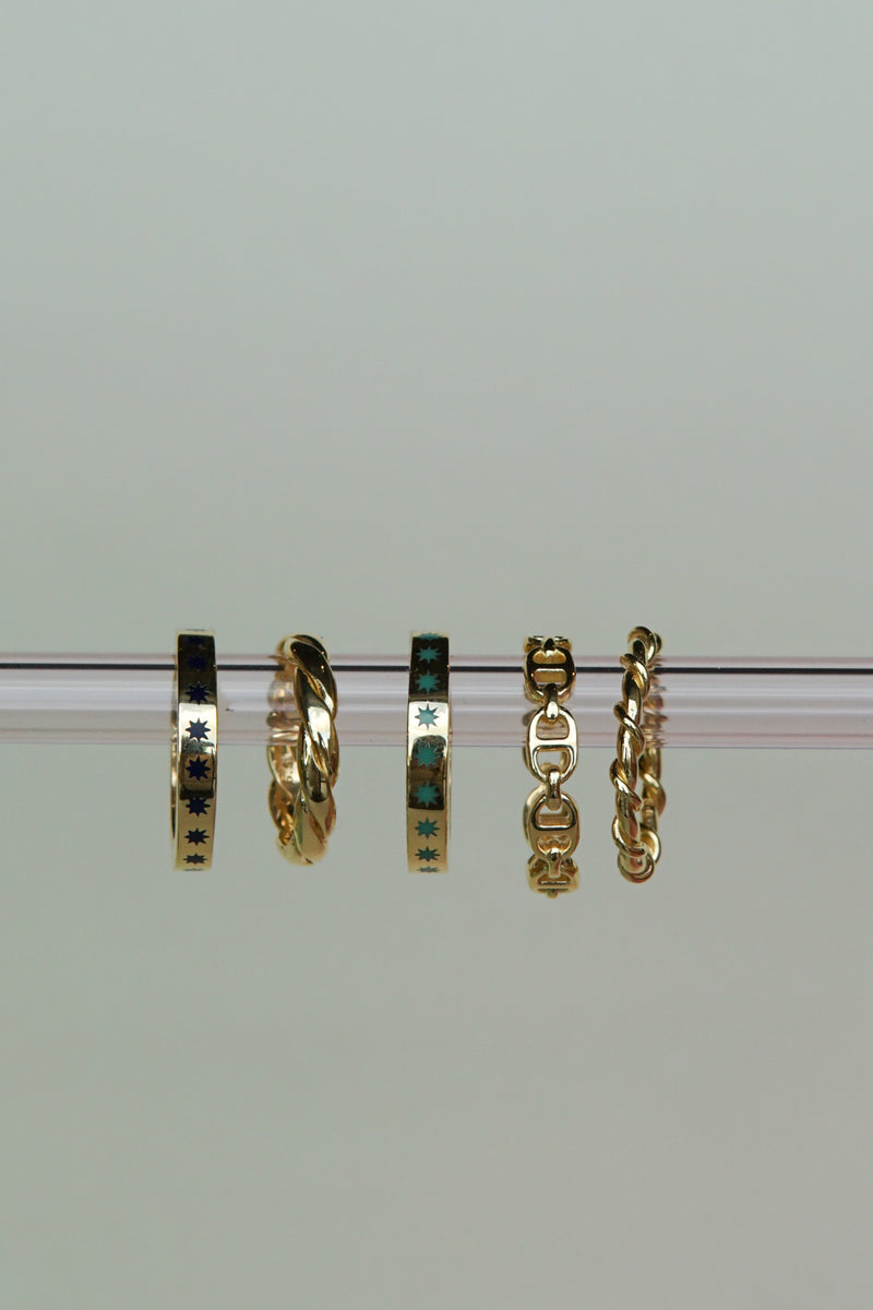 Chunky Chain Ring Gold Plated | Wildthings Collectables Official Store ...