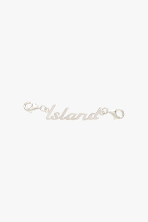 Island pendant silver