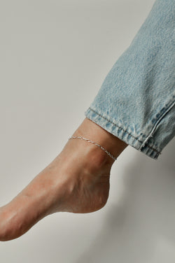 Island anklet silver