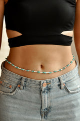 Mediterranean belly chain gold plated