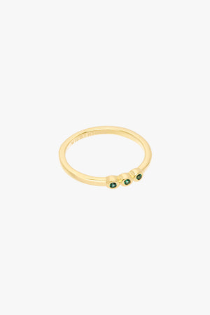 Jungle ring gold plated