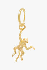 Not my monkey hoop gold plated