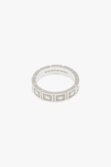 Kissed by the sun ring silver