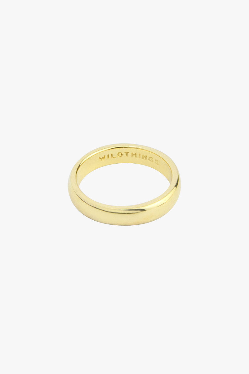 Pinky band gold plated