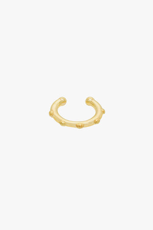Shell ear cuff gold plated