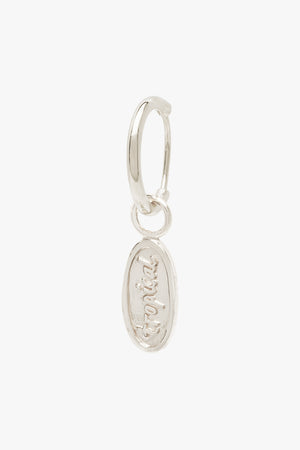 Tropical earring silver