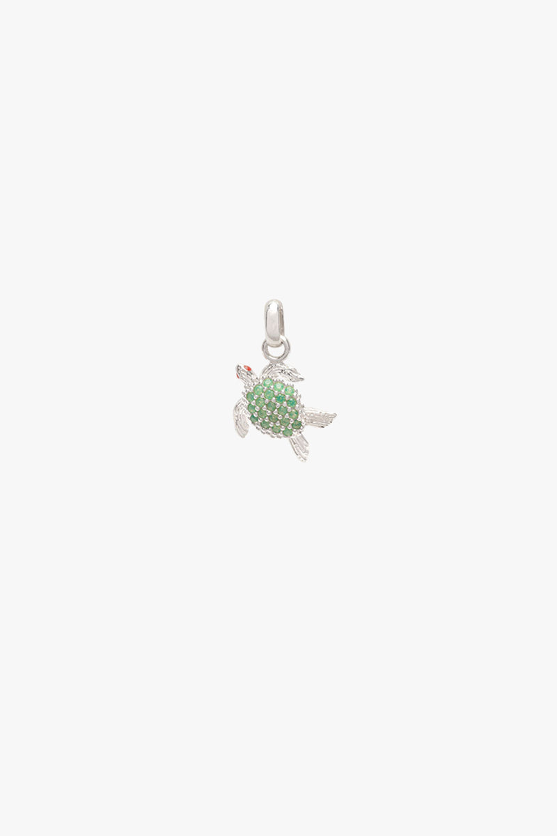 Under the sea turtle necklace silver