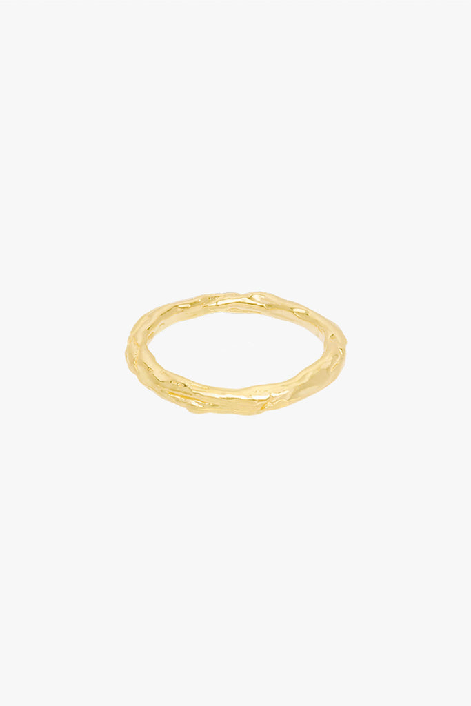 Water ripple ring gold plated | Wildthings Collectables Official Store ...