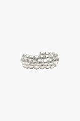 Bubble huggie silver