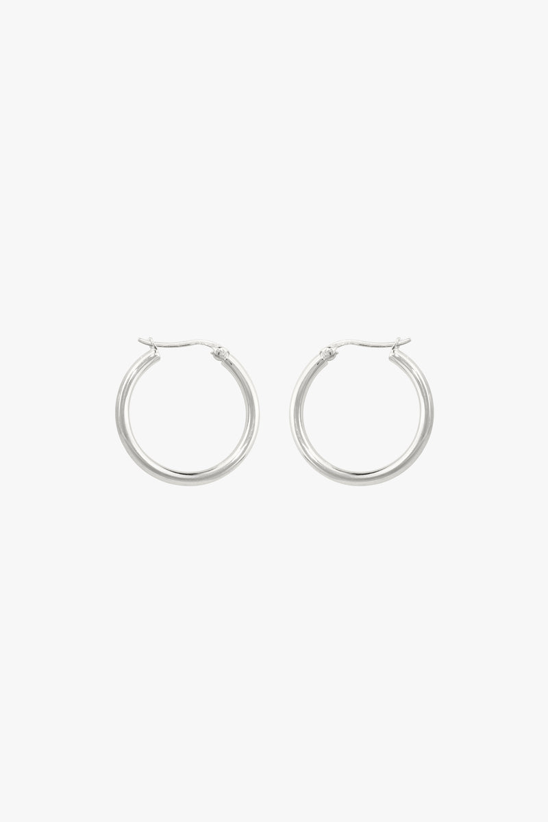 Wild classic earring silver small (20mm)