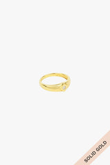 Little Bali ring 14k solid gold