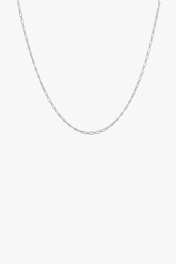 Figaro choker silver (36cm)