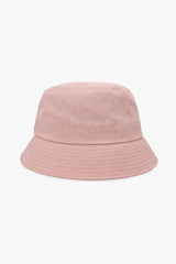 Pink flower bucket hat
