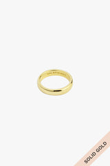Pinky band 14k solid gold