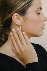 Go bananas earring silver