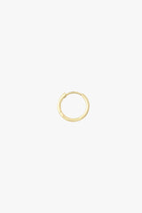 Basic wild hoop gold plated (13mm)