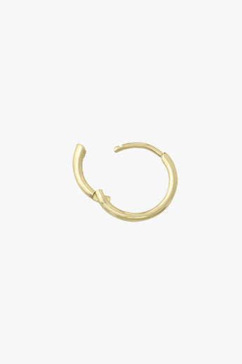Basic wild hoop gold plated (13mm)