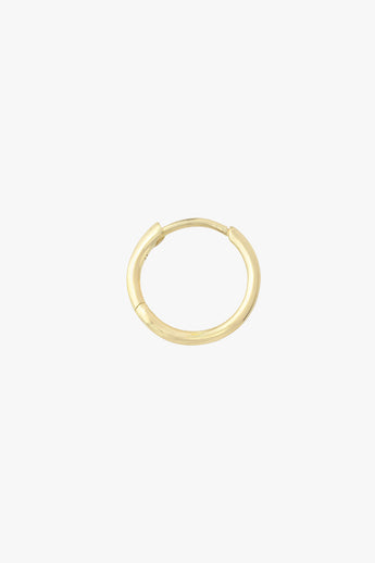 Basic wild hoop gold plated (13mm)