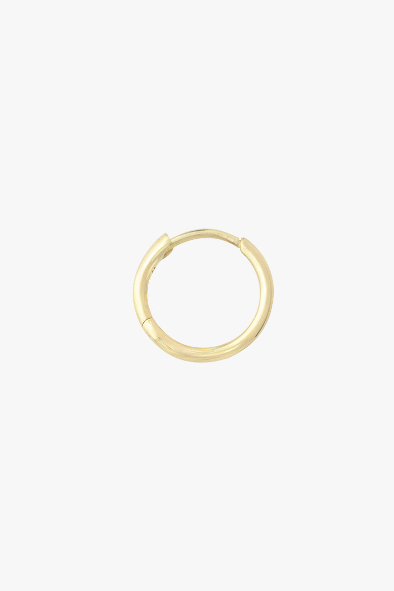Basic wild hoop gold plated (13mm)