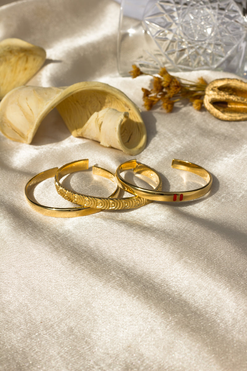 Sunkissed bracelet gold plated