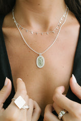 Waterdrop silver (36 cm)