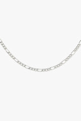 Long figaro chain silver (50cm)