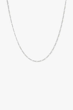 Long figaro chain silver (50cm)