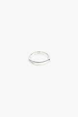 Pebble ring silver
