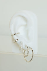 Classic ear cuff silver