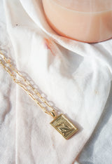 Matisse woman necklace gold plated